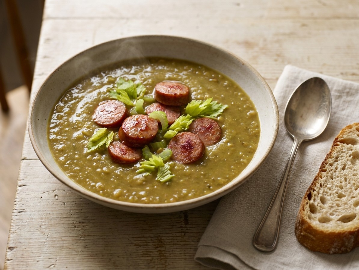 Snert (Dutch Split Pea Soup)