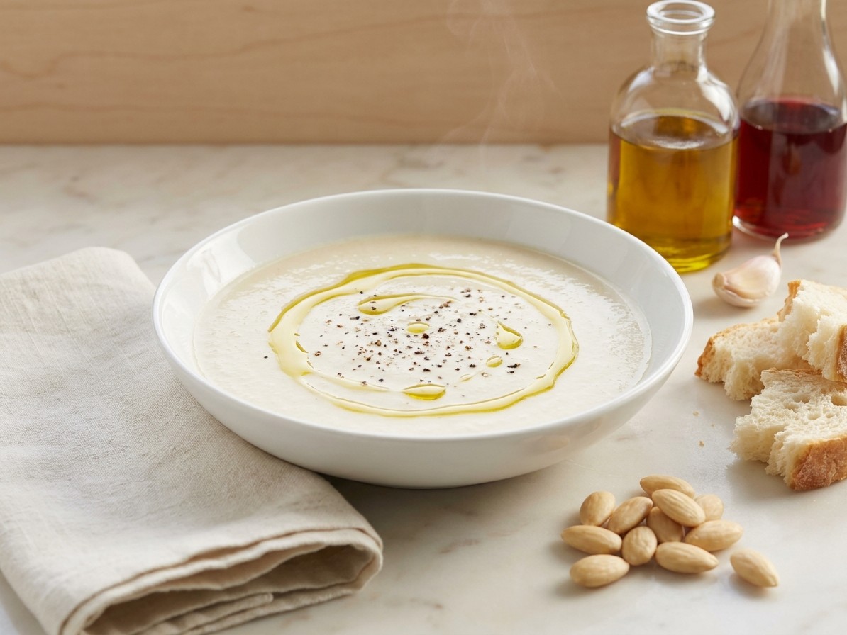 Ajo Blanco (Spanish Chilled Almond Soup)