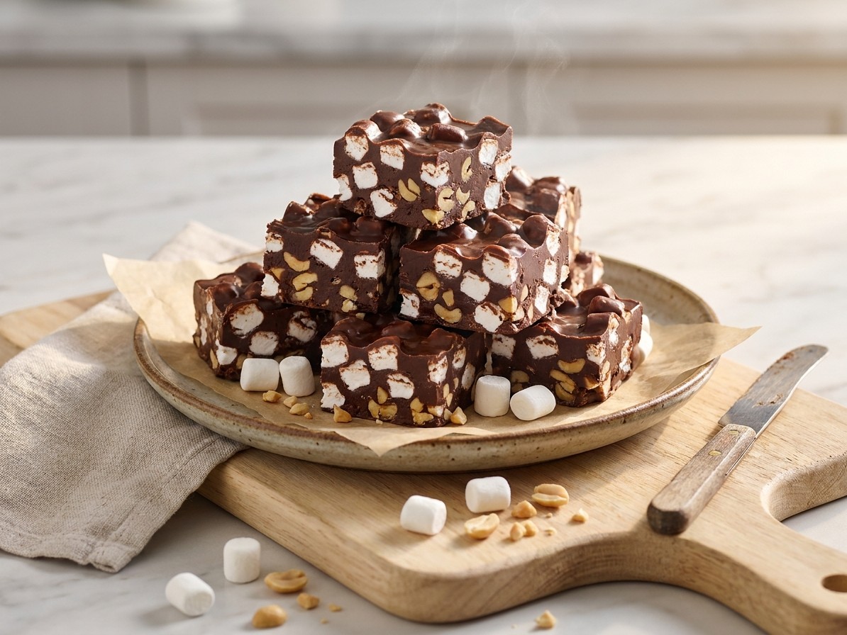 Rocky Road Fudge