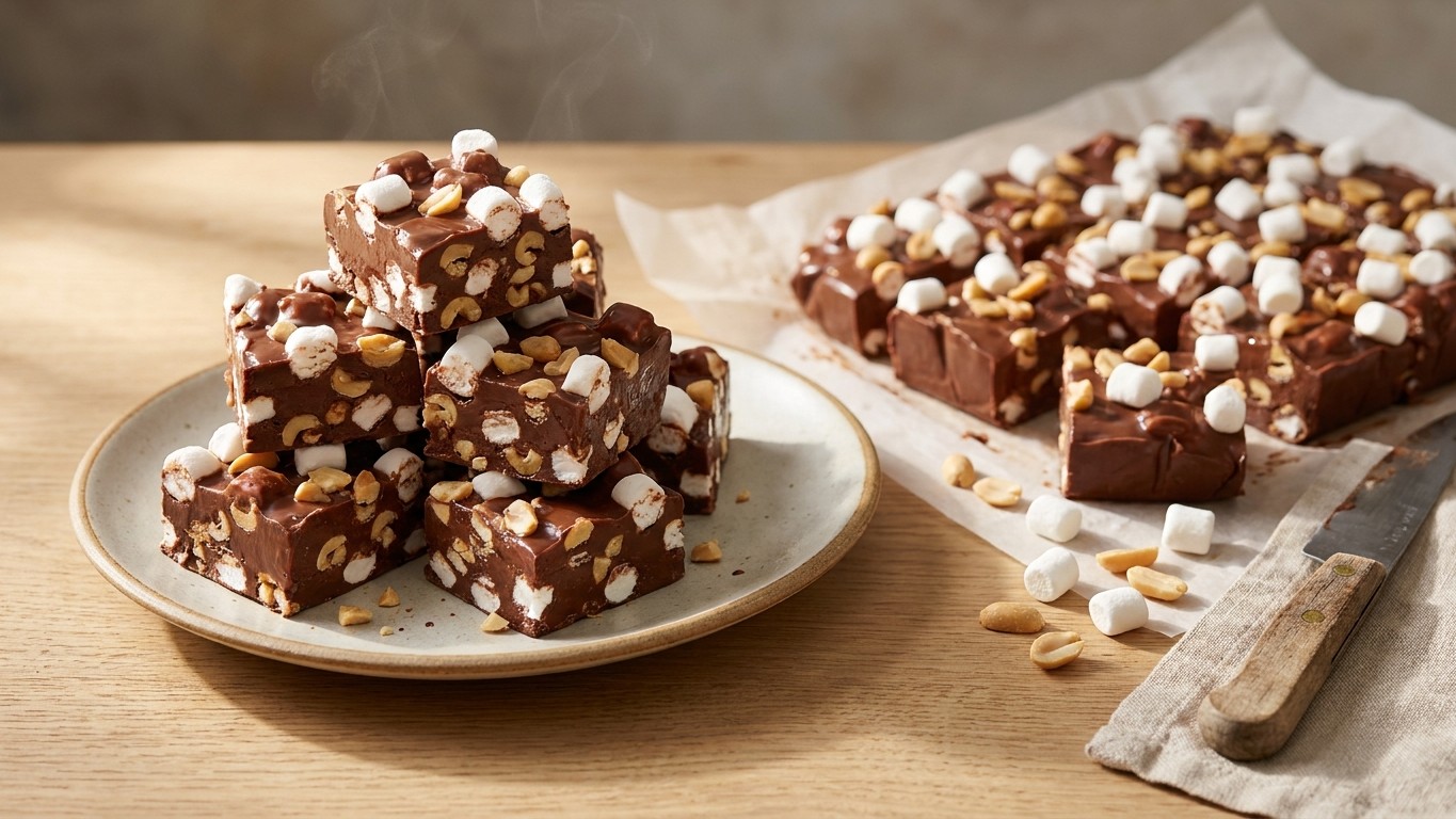 Rocky Road Fudge