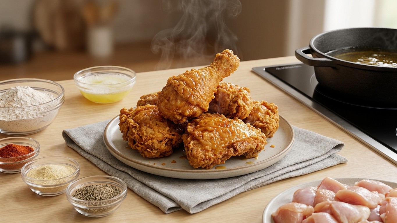Copycat KFC Original-Style Fried Chicken