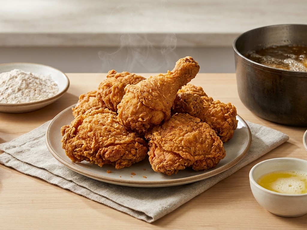 Copycat KFC Original-Style Fried Chicken