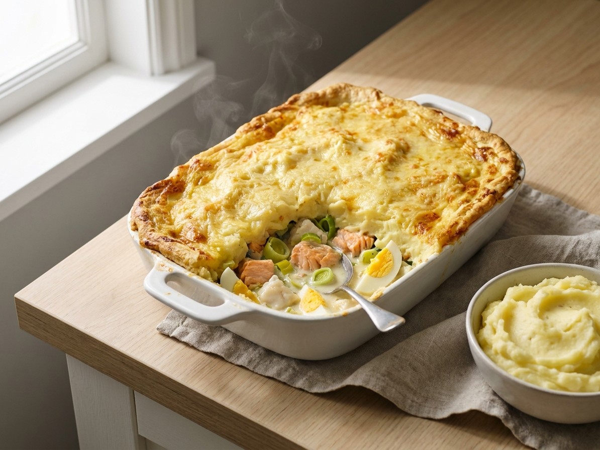 Three Fish Pie