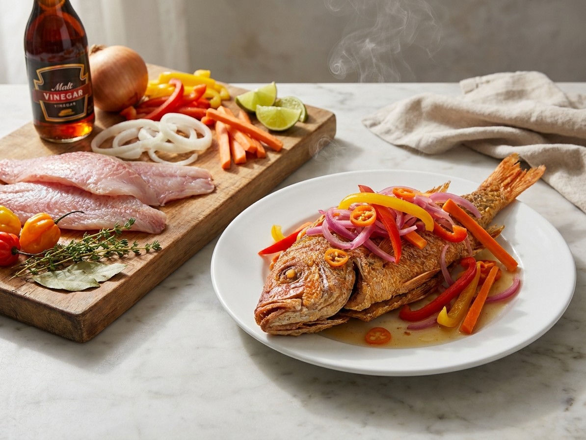 Jamaican Escovitch Fish