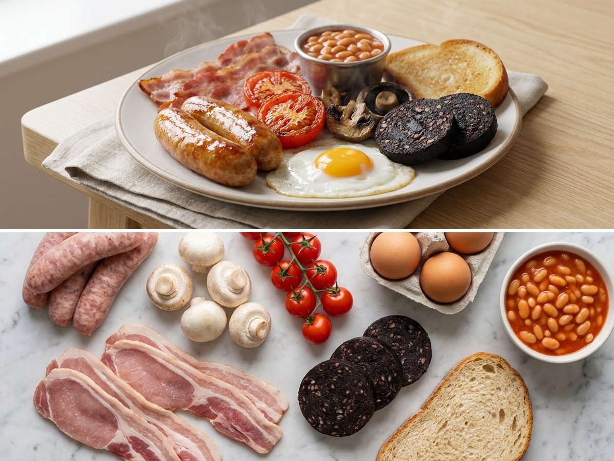 Classic Full English Breakfast