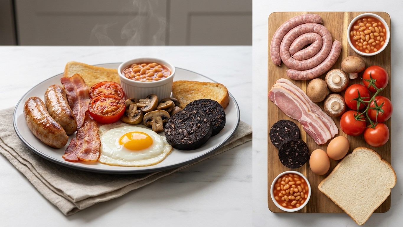 Classic Full English Breakfast