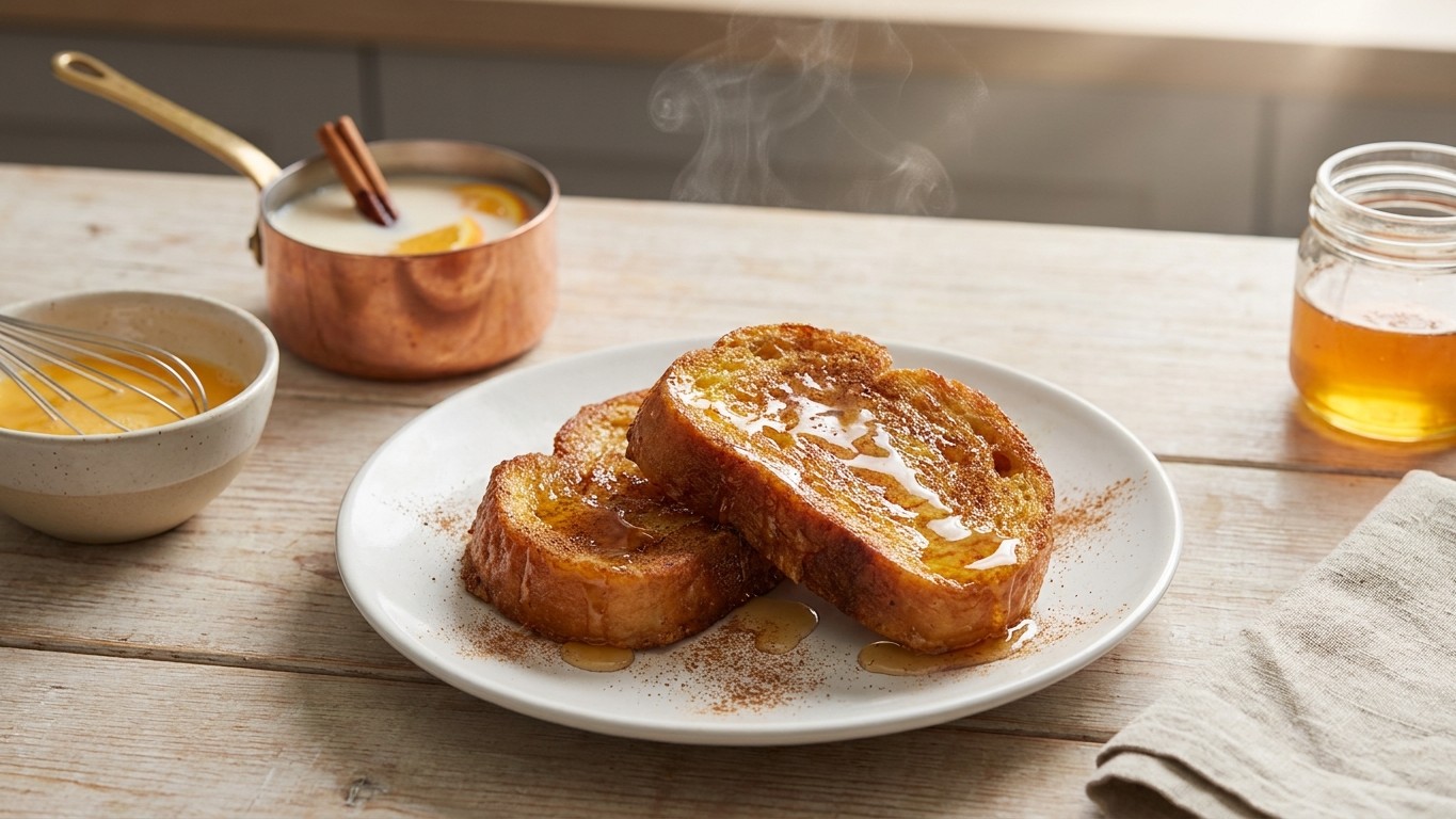 Spanish Torrijas (Sweet Milk-Soaked Fried Bread)