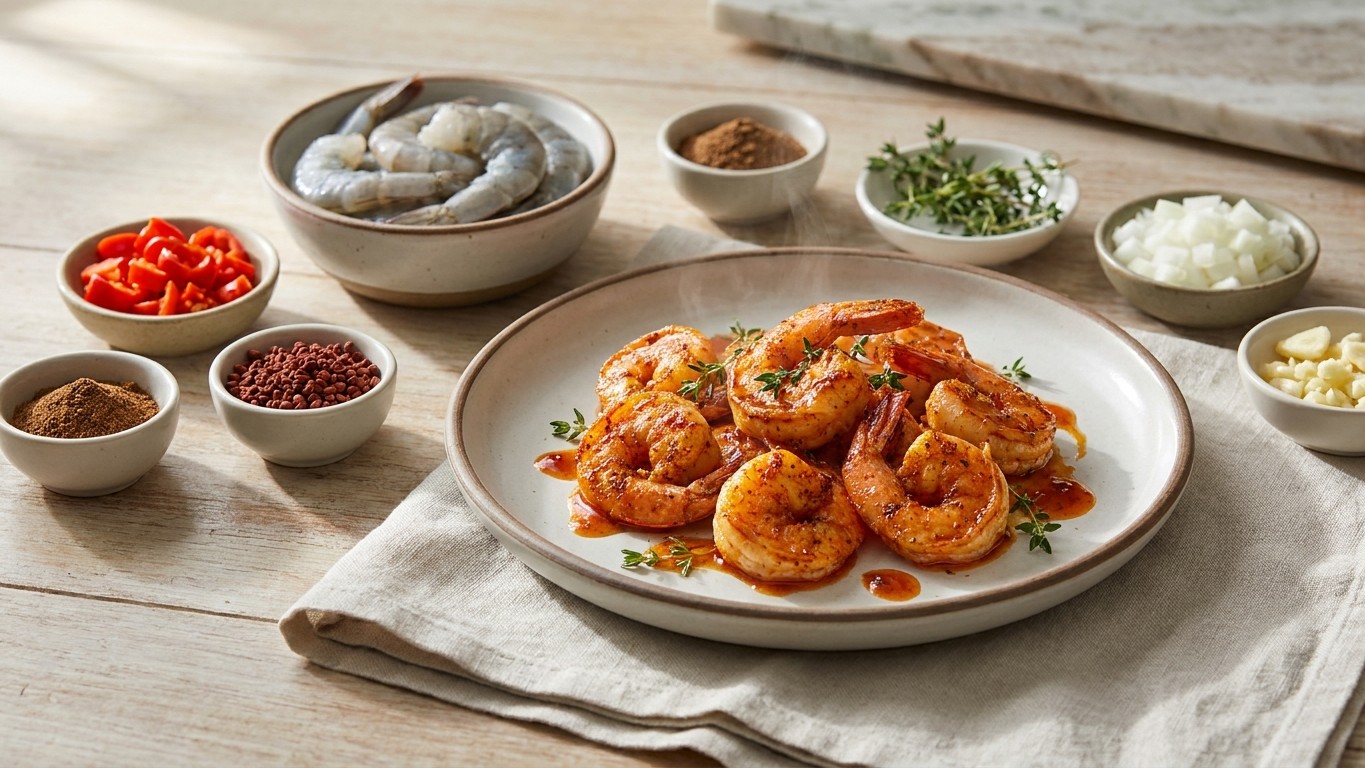 Jamaican Pepper Shrimp