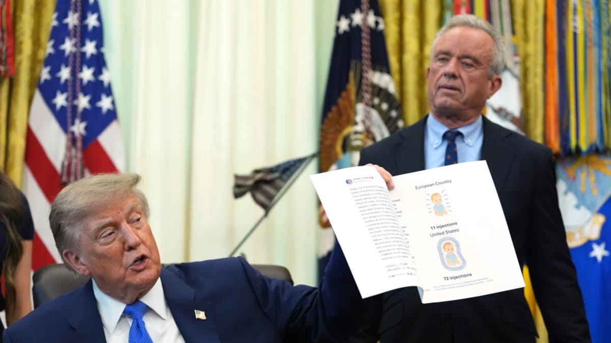 Trump Order Cuts Childhood Vaccine List to 11