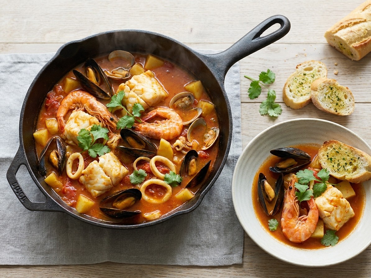 Portuguese Fish Stew (Caldeirada de Peixe)