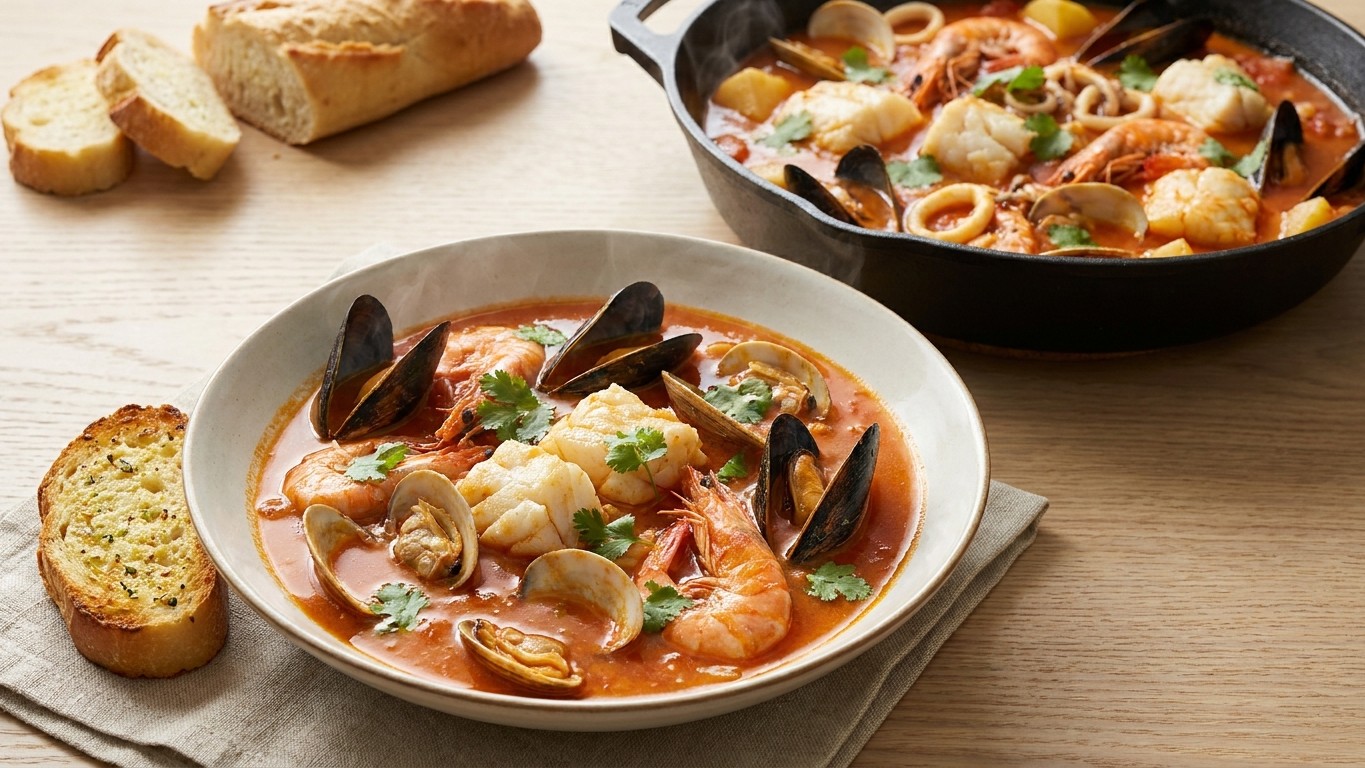 Portuguese Fish Stew (Caldeirada de Peixe)