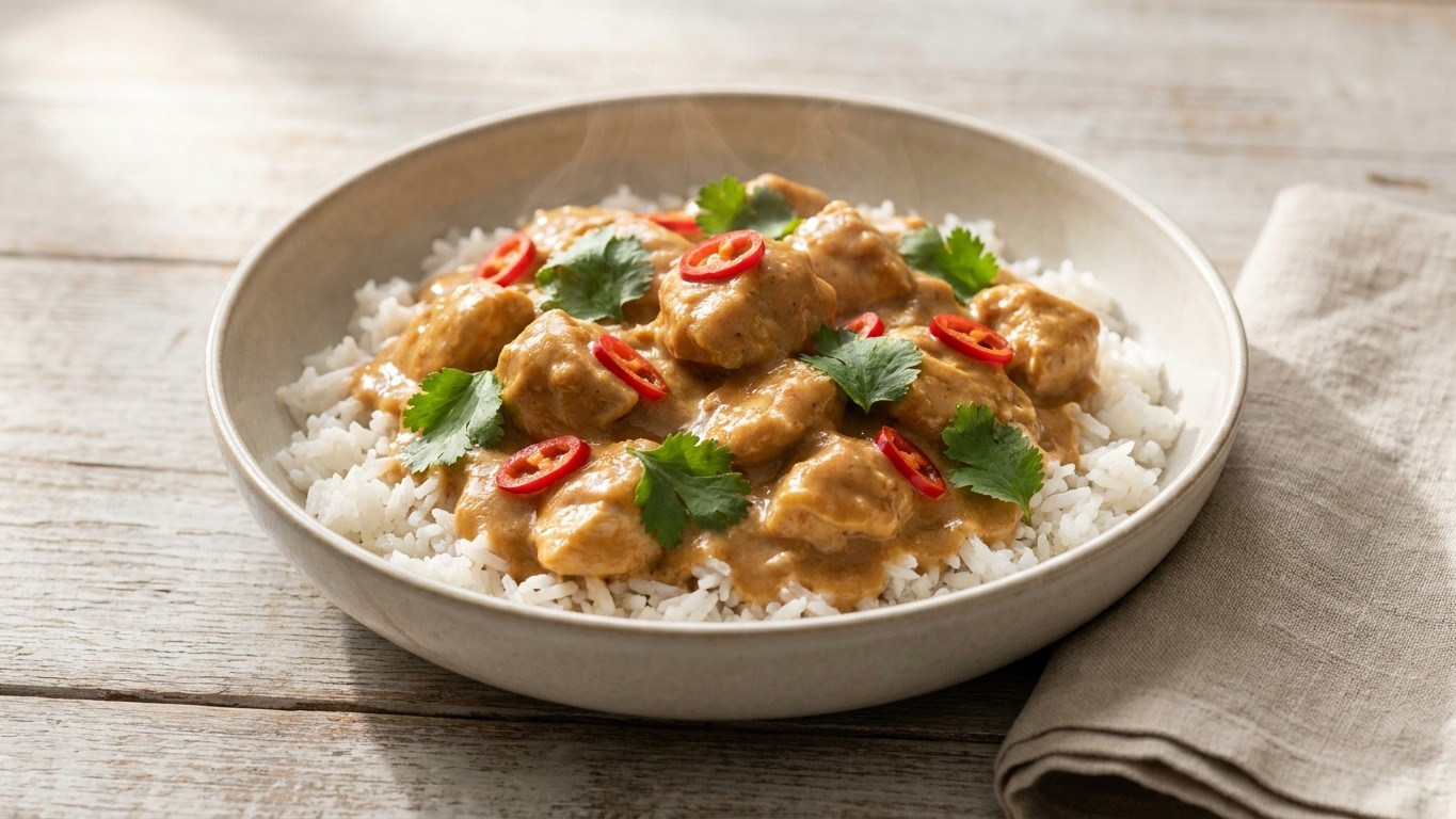 Nutty Chicken Curry