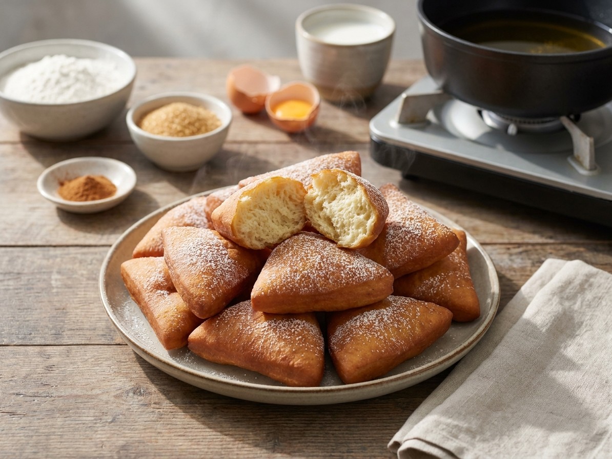 Home-Made Mandazi (East African Fried Dough)