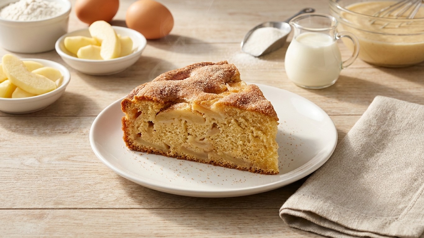 Grandmother's Soft Apple Pie