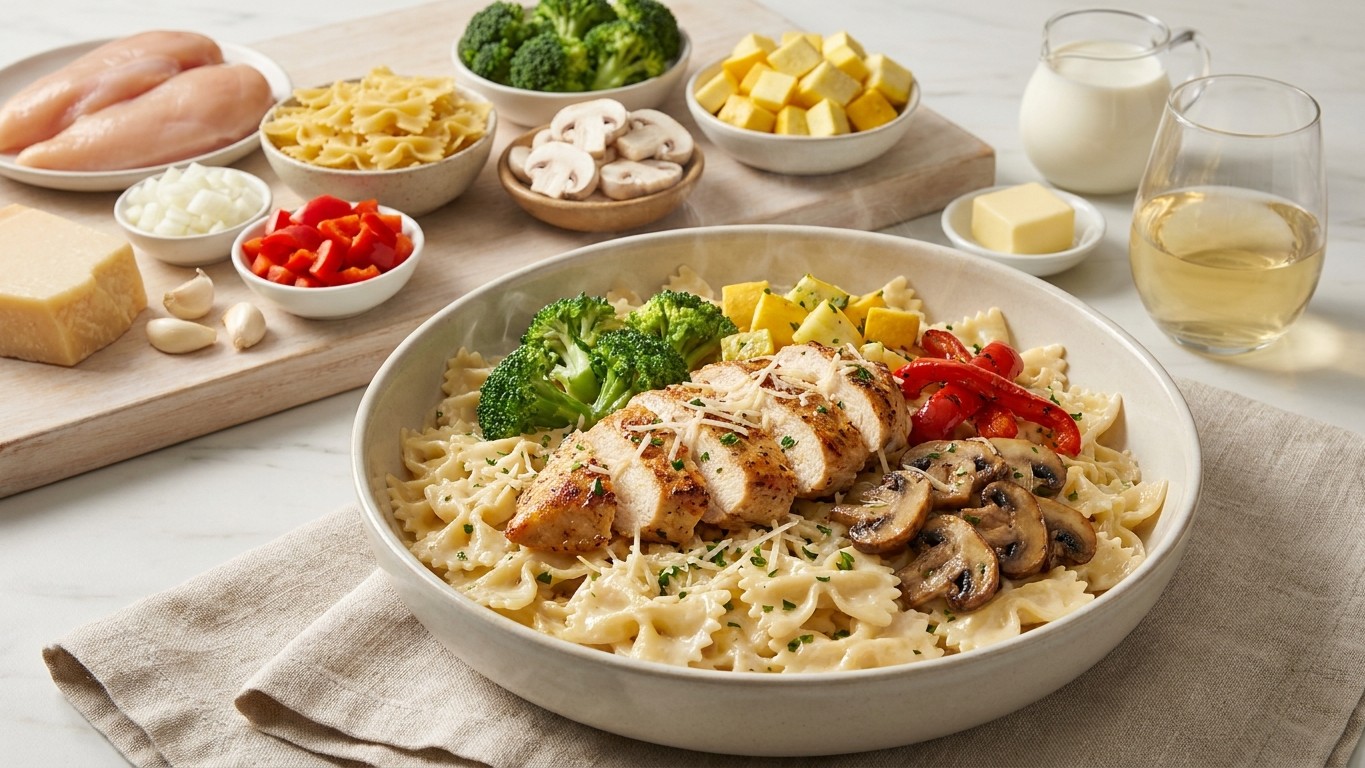 Chicken Alfredo Primavera
