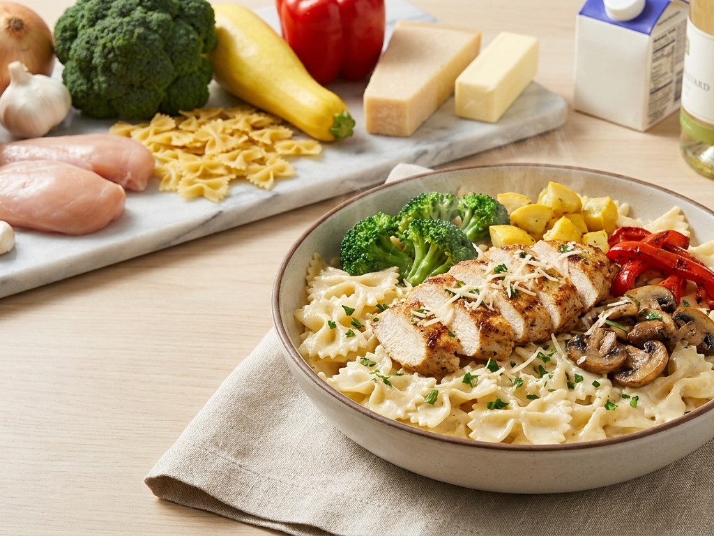 Chicken Alfredo Primavera
