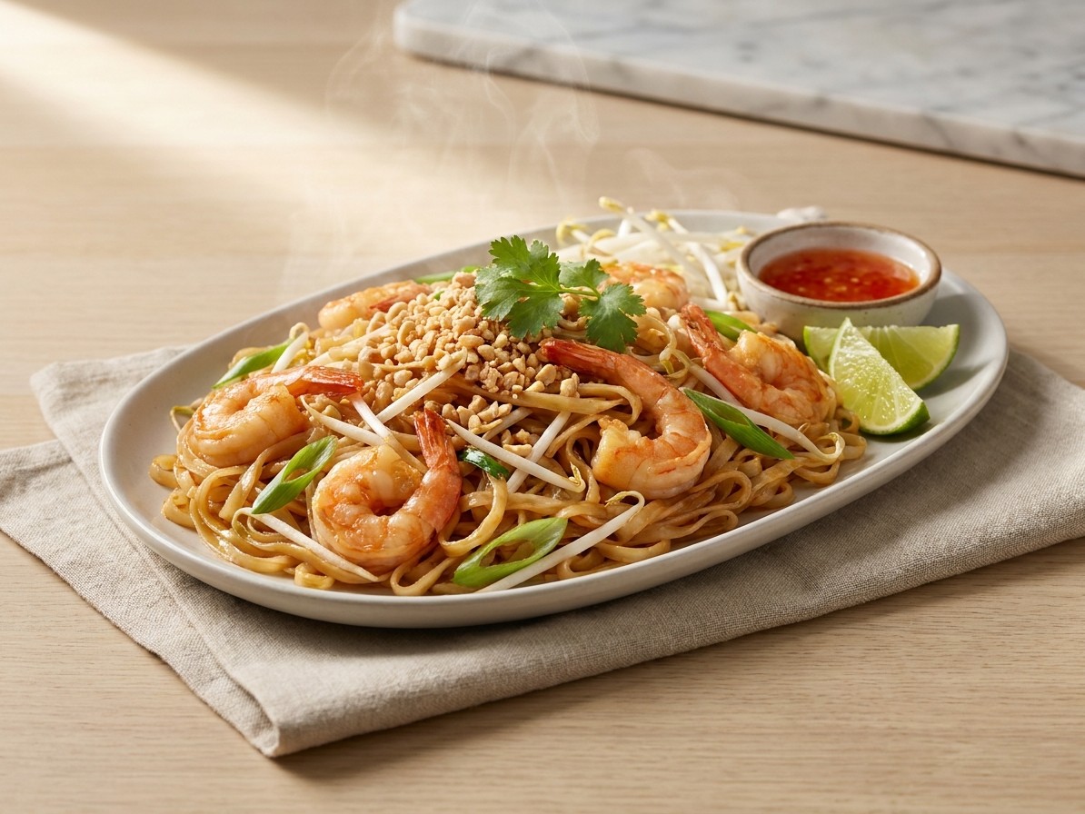 Easy Shrimp Pad Thai