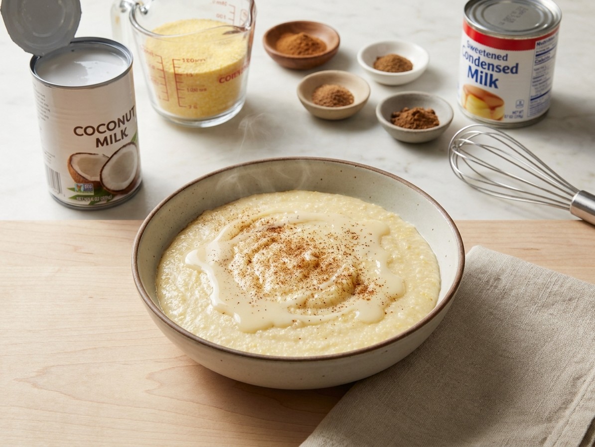 Jamaican Cornmeal Porridge