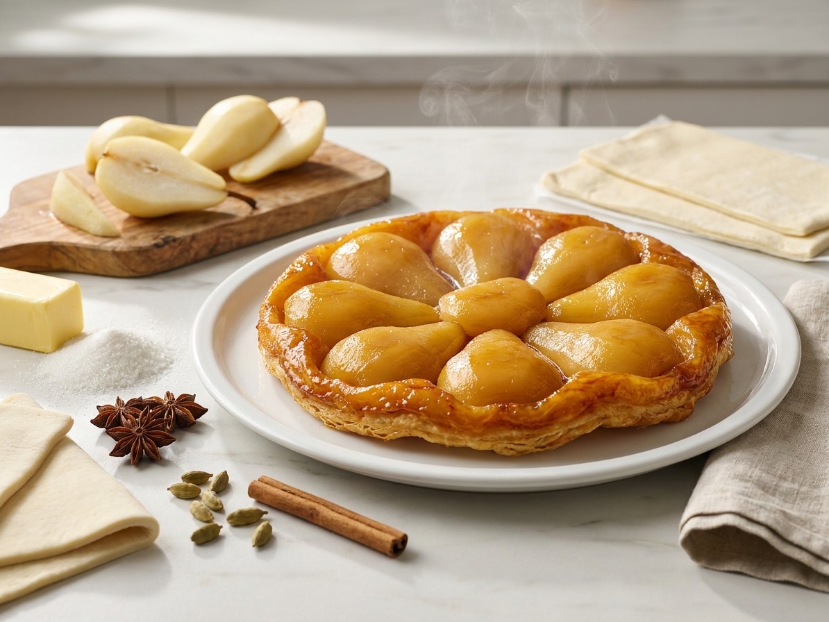 Pear Tarte Tatin