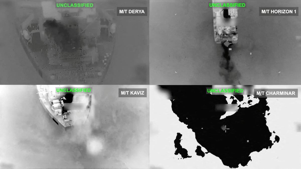 Iran, U.S. Exchange War's Largest Shipping Attacks