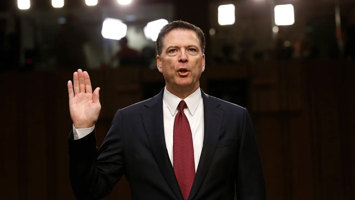 Justice Department Charges Comey for Third Time