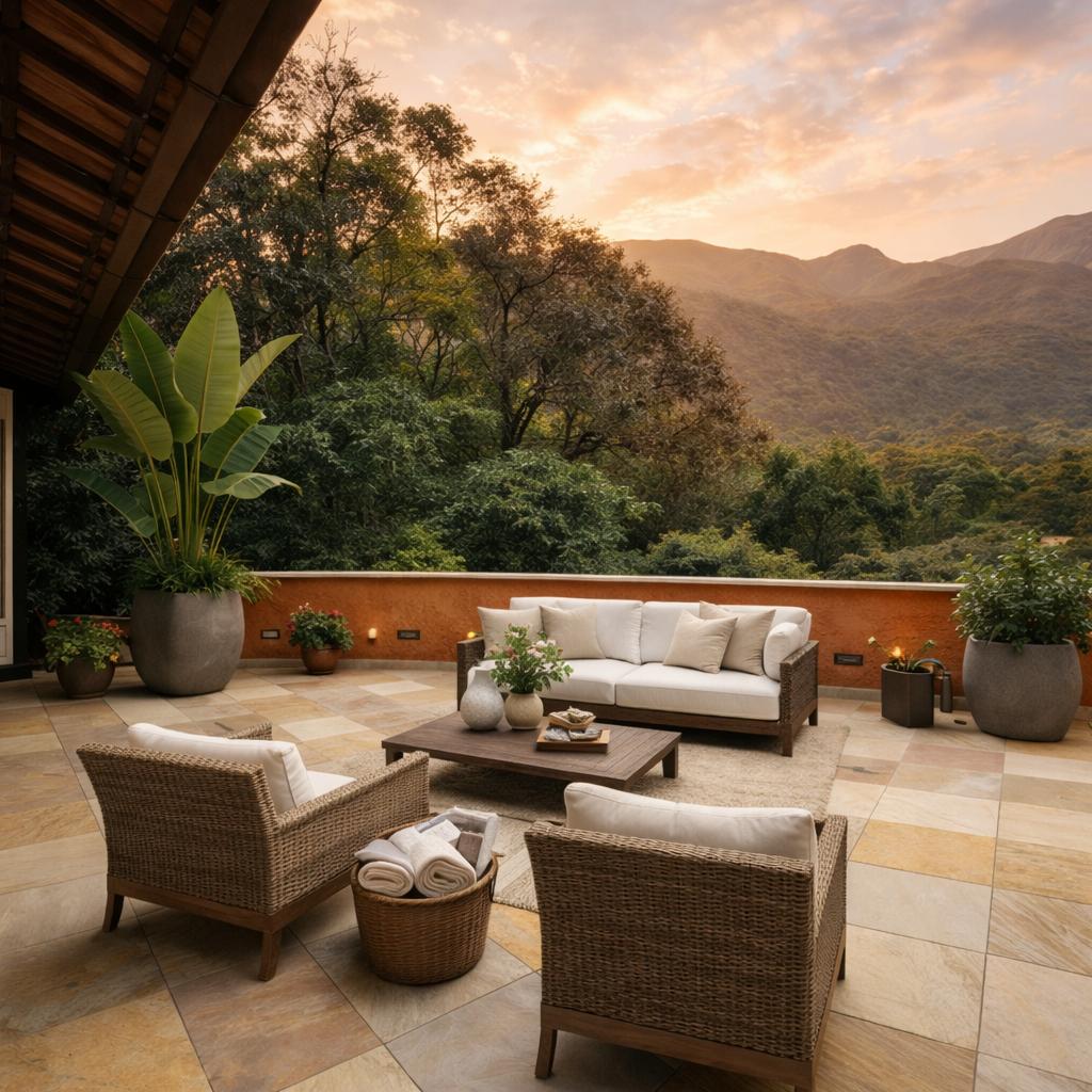 Varanda gourmet panorâmica