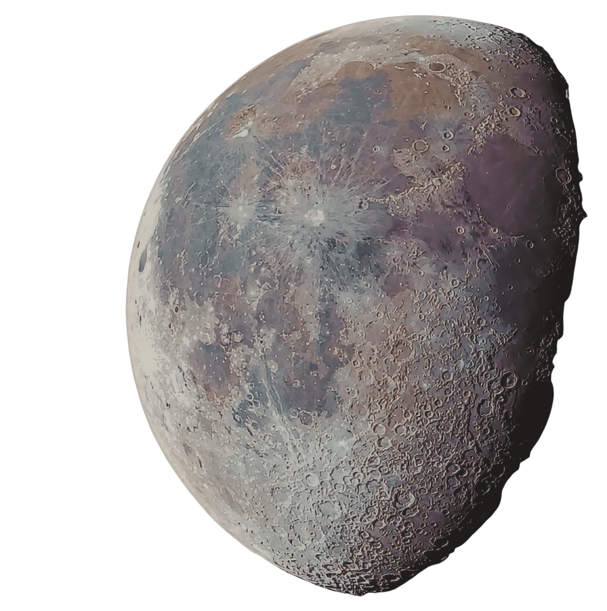 The Colors of the Moon