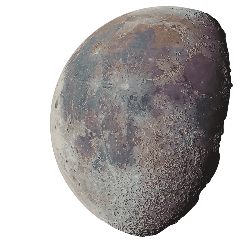 The Colors of the Moon