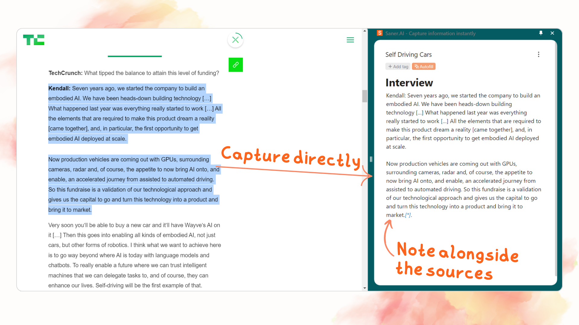 Capture - ADHD Note taking app