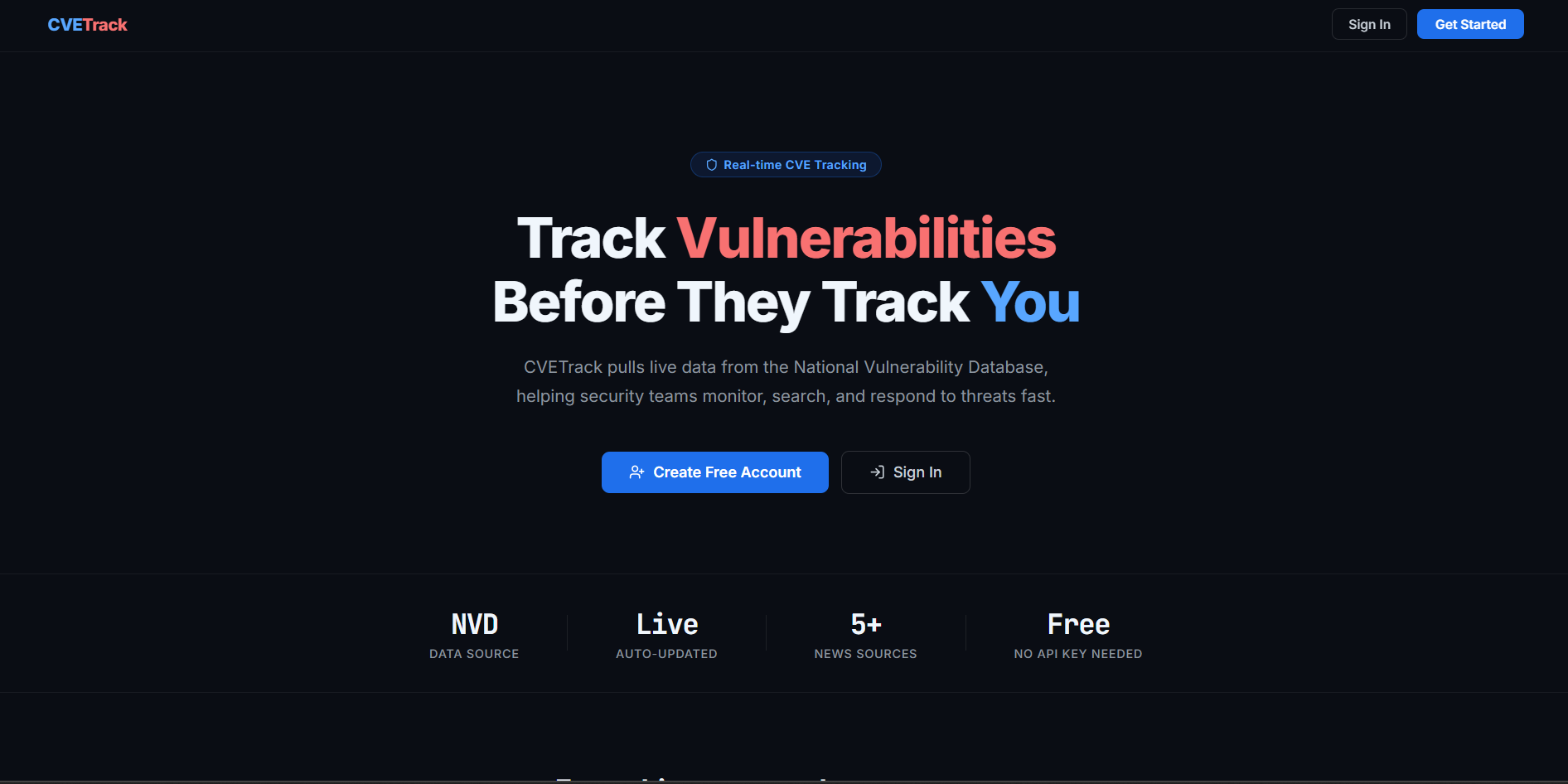 CVE Track
