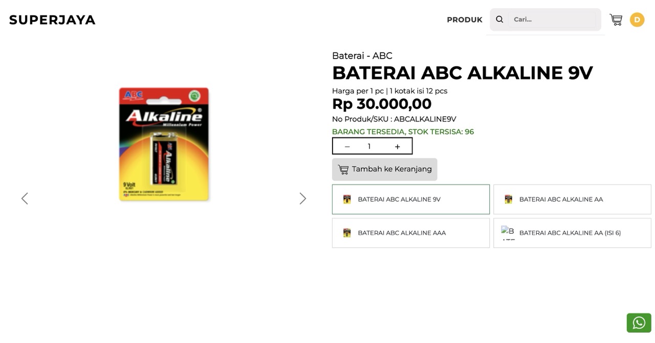 superjaya.id catalog