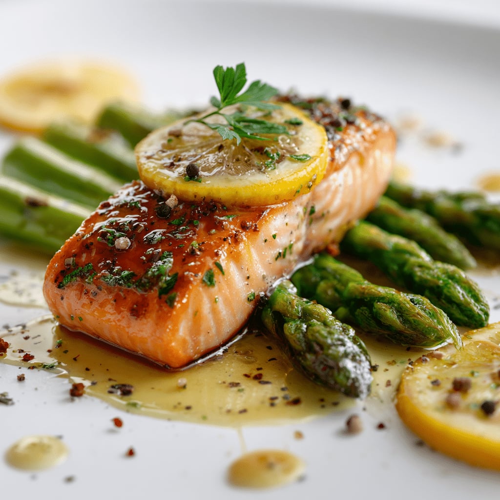 Ultimate Keto Garlic Butter Salmon with Asparagus