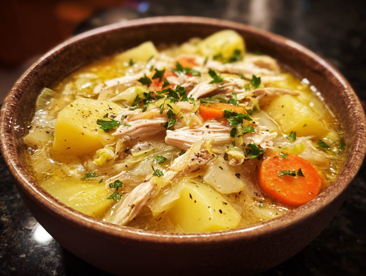One-Pot Chicken And Cabbage Soup: Your New Go-To Healthy Comfort Food