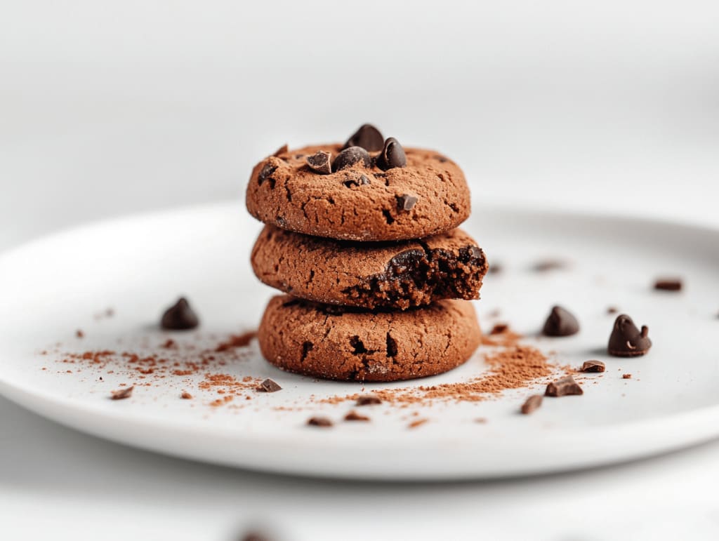 Allulose & Tagatose Double Chocolate Cookies