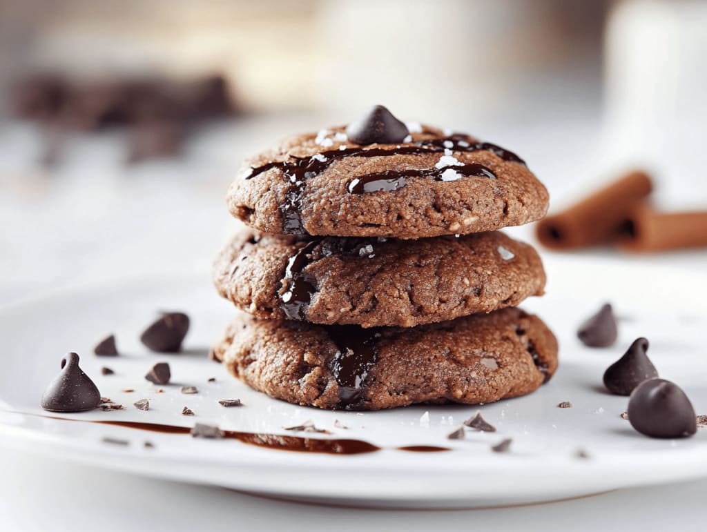 Allulose & Tagatose Double Chocolate Cookies