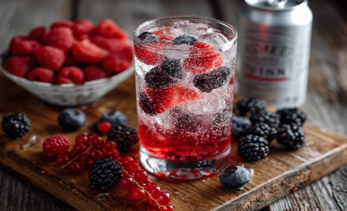 Sip, Savor, and Celebrate with Berry Bubbly Vodka Soda