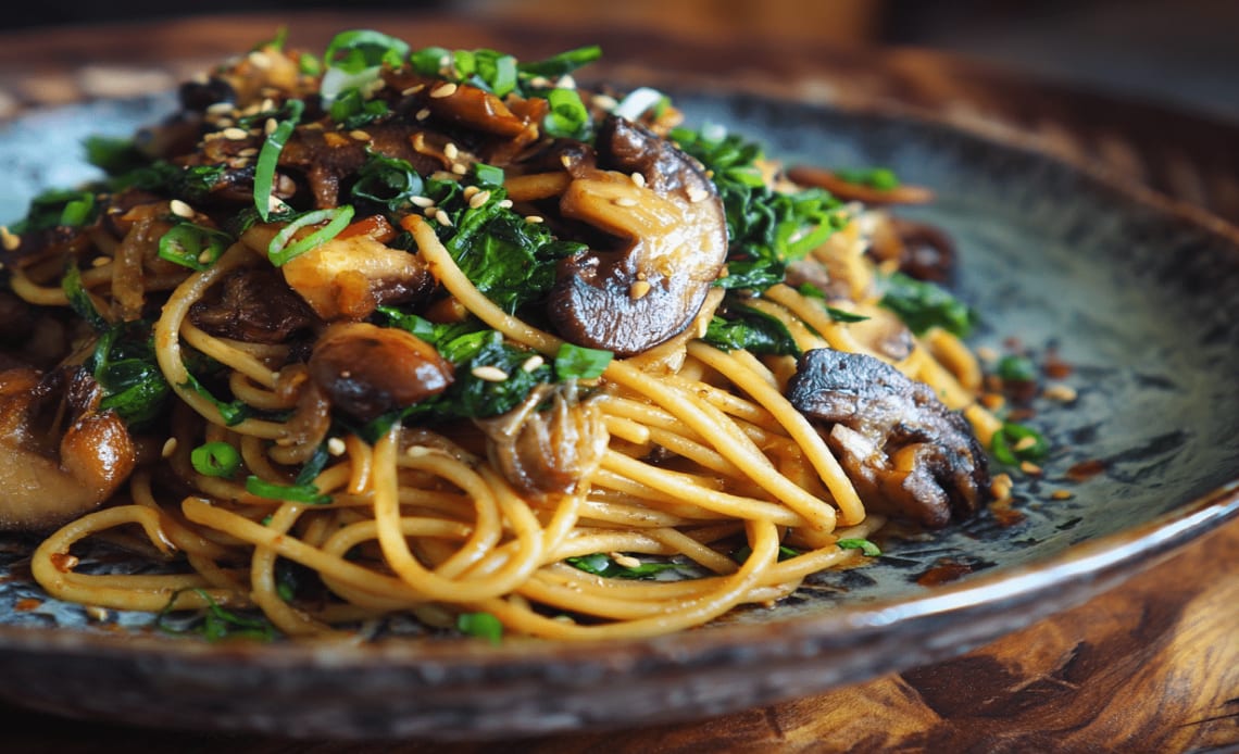 Irresistible Mushroom-Miso Pasta: A Creamy Umami Delight