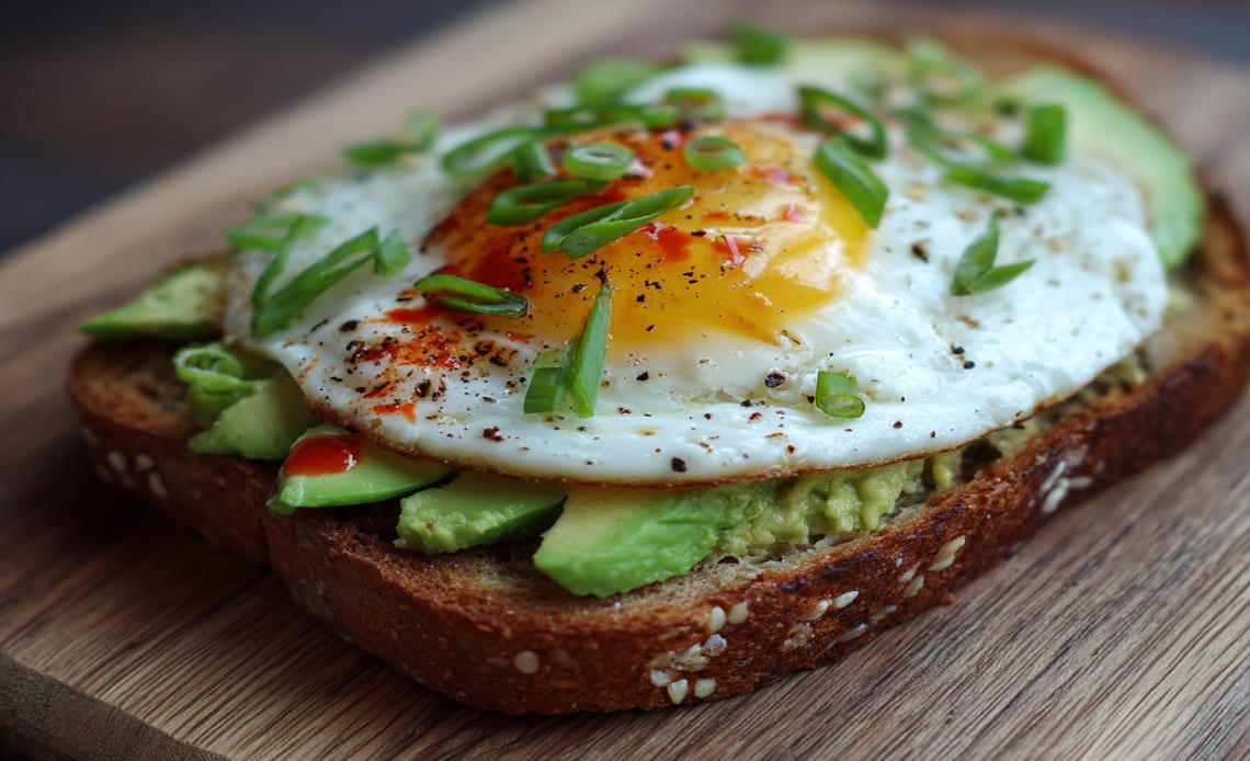 The Delightful Simplicity of Avocado-Egg Toast: A Nutrient-Dense Breakfast Choice🍳🥑