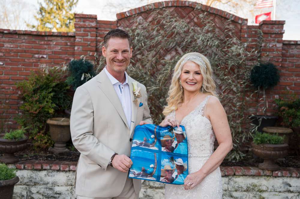 custom handkerchief for wedding