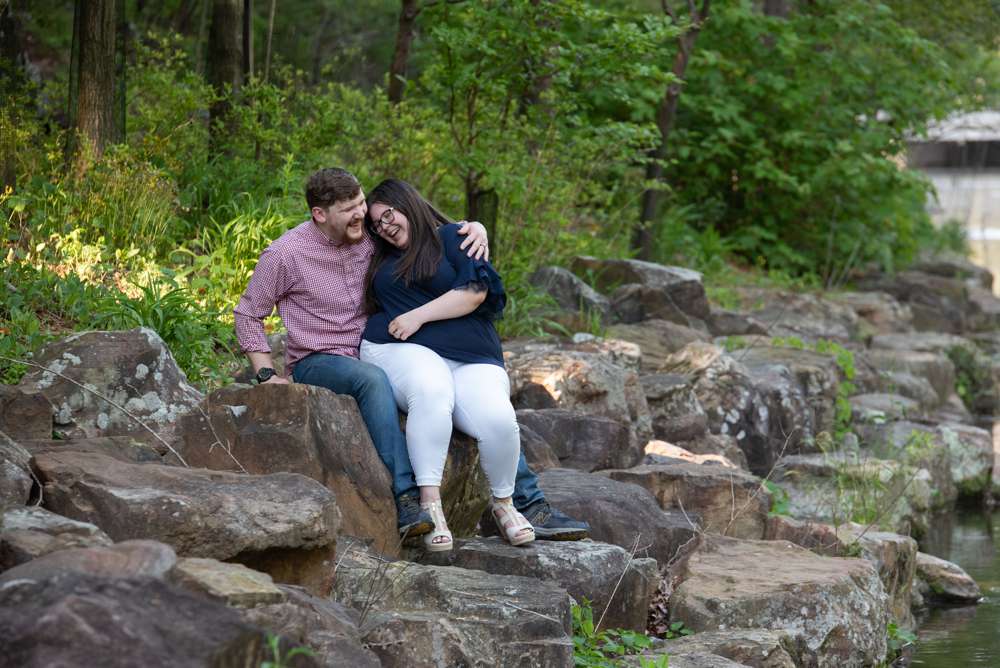 laughing couple