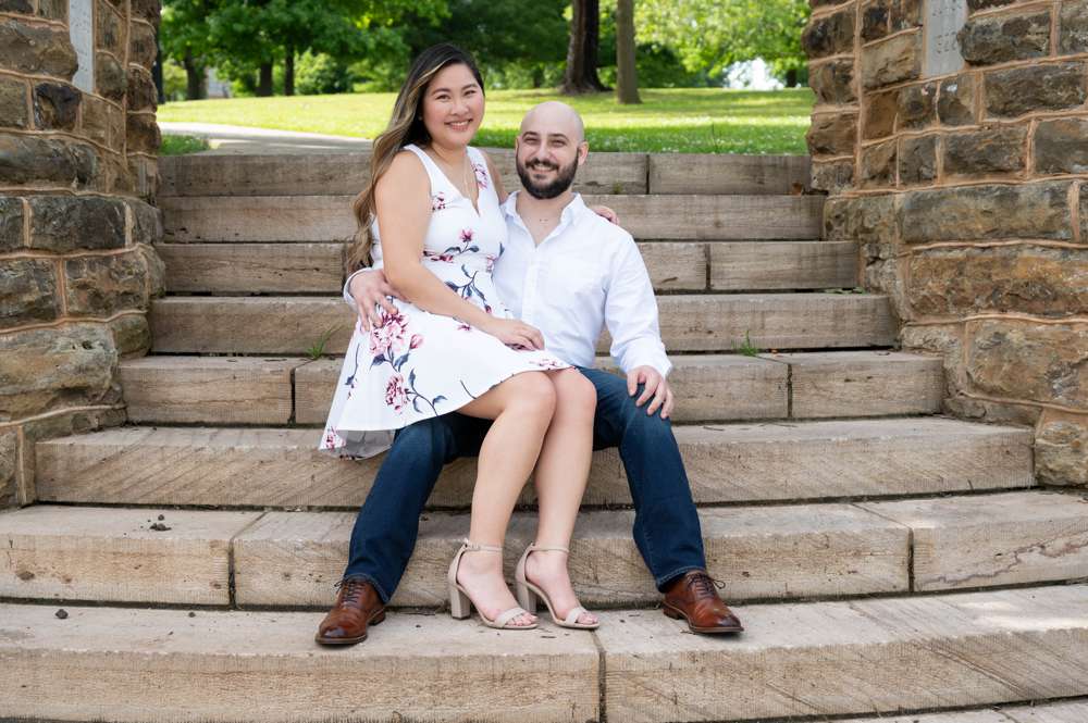 Steps in front of Old Main