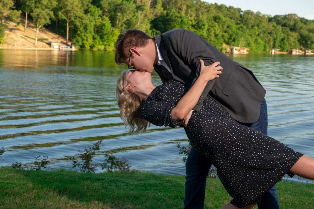 dipping fiance after proposal