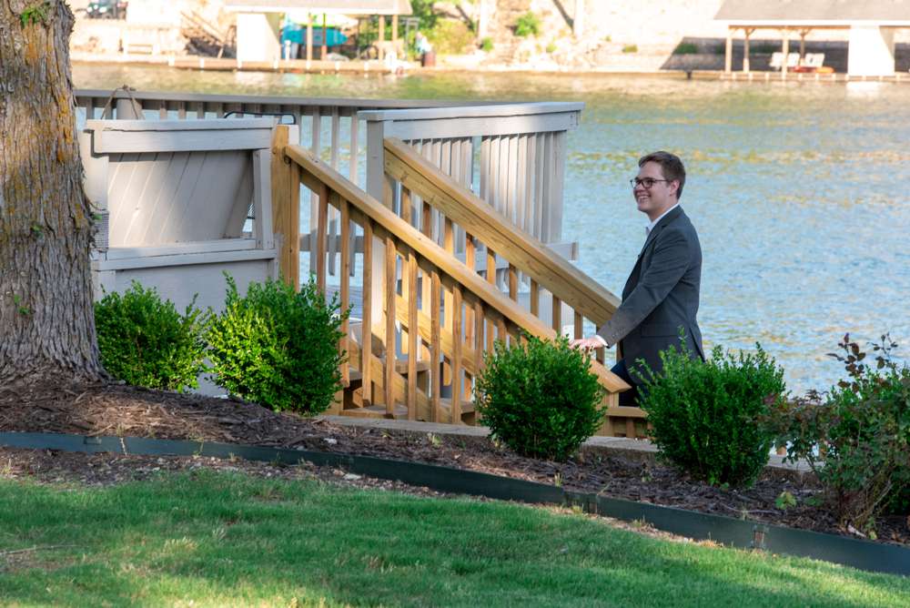 guy waiting to propose