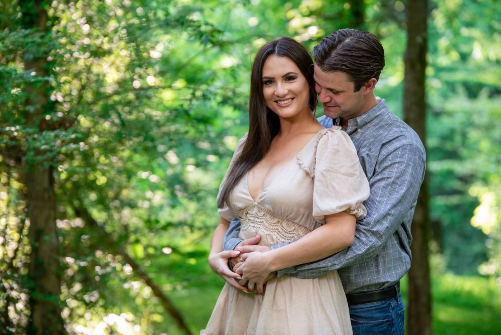 cute engagement photos in Arkansas