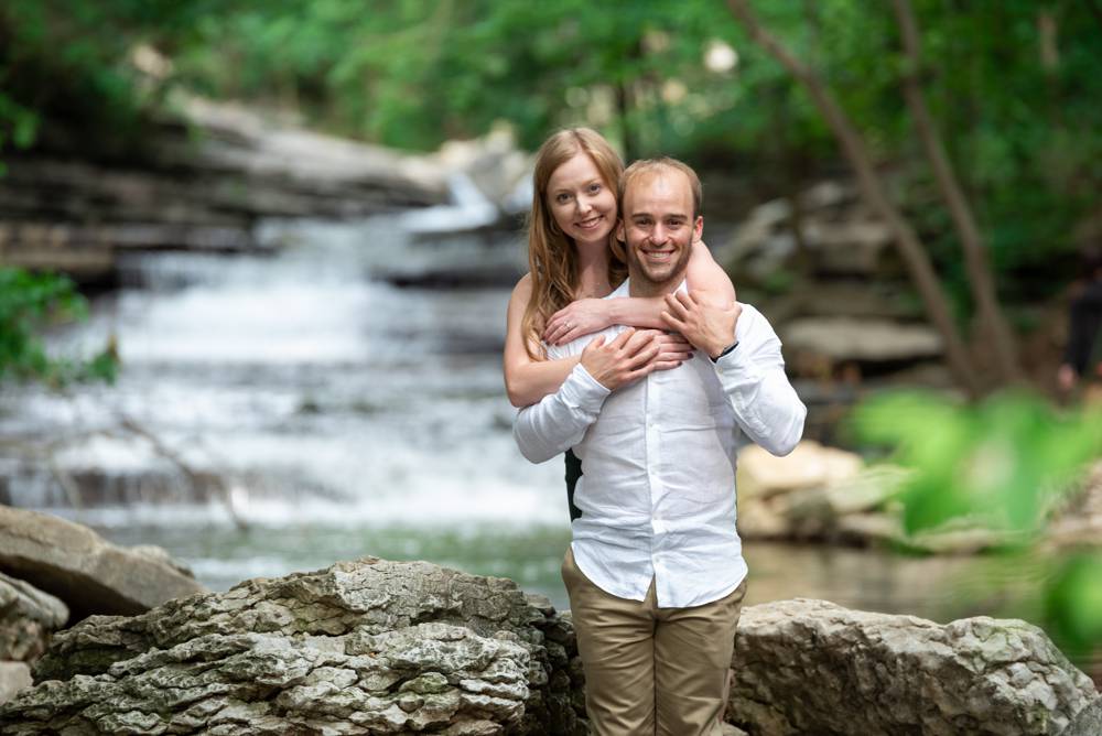small waterfall at Tanyard Creek