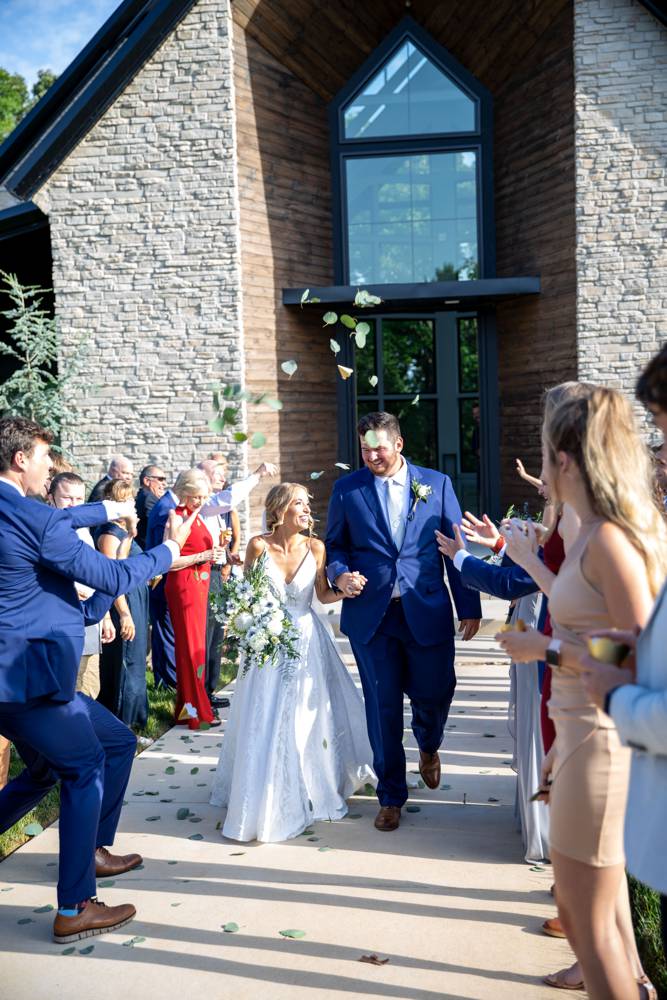 flower petal exit at Osage House