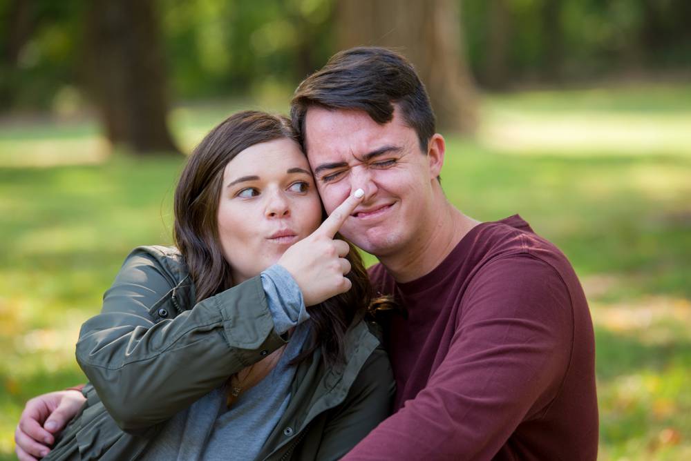 engagement session at Chickasaw National Recreation Area