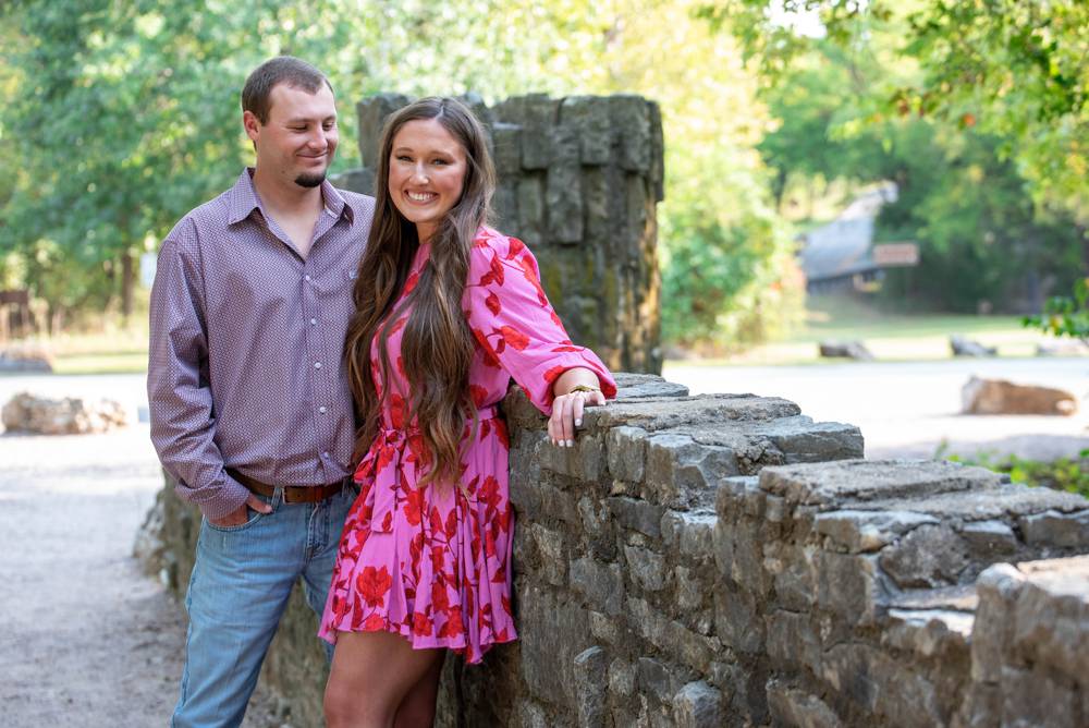 engagements on rock bridge