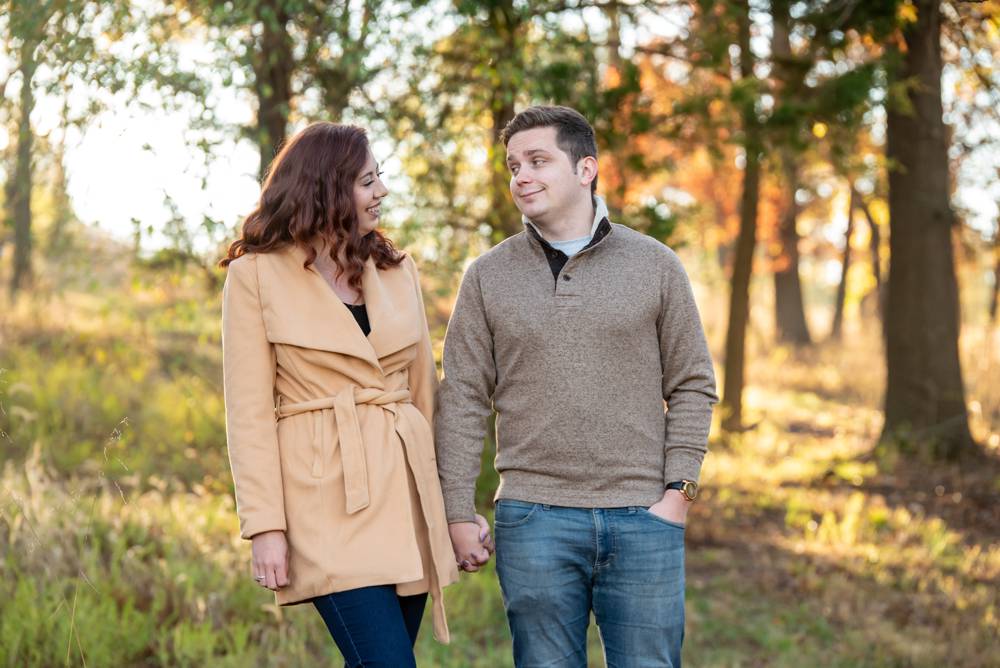 engagement session at Queeny park in St. Louis