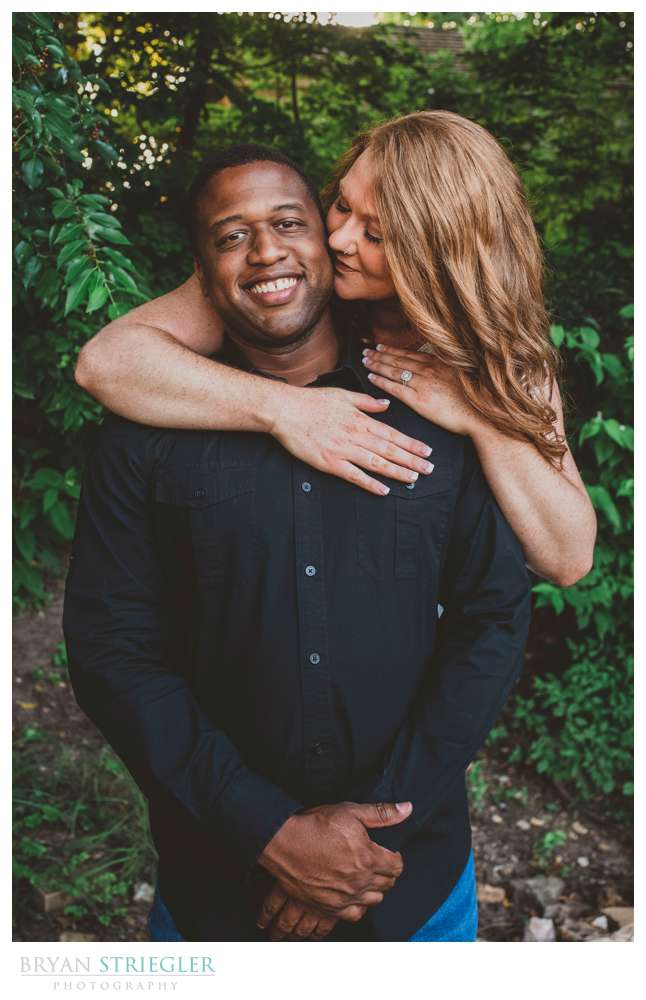 fiance acting silly